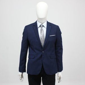 Aowofs Men Dark Blue Blazzer